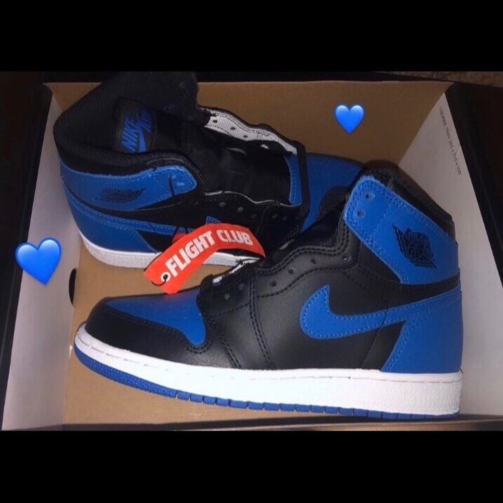 Air Jordan 1 Retro High OG ‘Royal’ 2017 GS